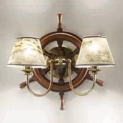 Interessant vormgegeven wandlamp Porto 2-lichts