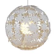 Bolvormige hanglamp YOUNG LIVING, wit