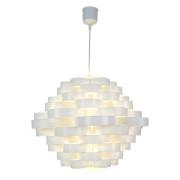 Hanglamp White met kap van ronde schijven