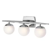 LED badkamer wandlamp Jasper, 3-lamps