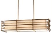 Hanglamp Moxie in lange vorm, 91x30 cm