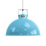 Jieldé Dante D450 hanglamp, lichtblauw, Ø 45 cm