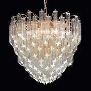 Hanglamp Pioggia, 24 karaats verguld, Ø 55 cm