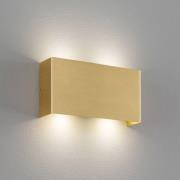 Lucande Maja wandlamp, messing mat, 22 cm