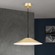 LED hanglamp Gourmet, kap messing-mat