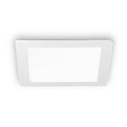 LED plafond inbouwlamp Groove Square 16,8x16,8 cm