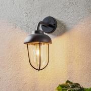 Buitenwandlamp Duero in vintage stijl, antraciet