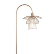 Forestier Papillon XS vloerlamp, champagne