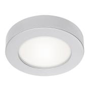 Prios Edwina LED plafondlamp, zilver, 12,2 cm