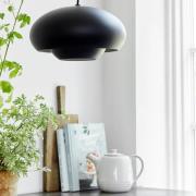 FRANDSEN Champ hanglamp, Ø 38 cm, mat zwart