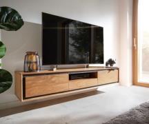 DELIFE Tv-meubel Stonegrace 175 cm acacia natuur 2 deuren 1 legplank 1...