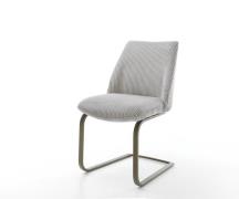 DELIFE Sledemodel Elso-Flex koord zilver grijs sledemodel vlak afwerki...