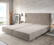 DELIFE Boxspringbed Dream-Well microvezel beige 200x200 cm