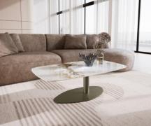 DELIFE Salontafel Edge Boot 120x70 cm keramiek Minas Melange Vibany Me...