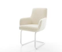 DELIFE Sledemodel Heira-Flex met armleuning teddy beige sledemodel vla...