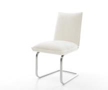 DELIFE Sledemodel Lelio-Flex bouclé zacht beige sledemodel vlak roestv...