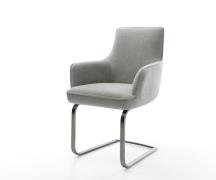 DELIFE Sledemodel Heira-Flex met armleuning zachte stof met structuur ...