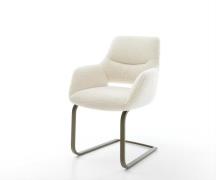 DELIFE Sledemodel Yago-Flex met armleuning teddy beige sledemodel vlak...