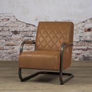 Fauteuil industrieel Civo | Cognac