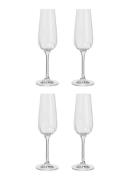 Villeroy & Boch Rose Garden champagneglas 28 cl set van 4