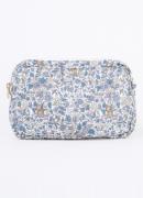 Bon Dep Pouch Small toilettas met bloemenprint