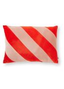 HKliving Striped Velvet sierkussen 60 x 40 cm