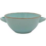 Soepkom met oor - Ø 15cm - Turquoise - Vivi Oggi -