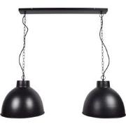 Hanglamp Rocky Ø40cm Double Mat Black