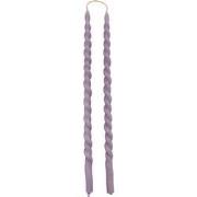 Rustik Lys - Dinerkaars Slim Swirl Lavendel