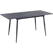 Beliani GELANDA - Eettafel-Grijs-MDF