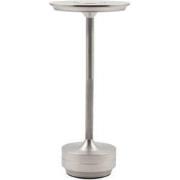 Mansion atmosphere Draadloze led tafellamp Venice zilver 27cm