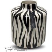 Villa Pottery  Bloemenvaas Mozambique Zebra 22x25