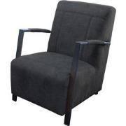 Fauteuil - Rosetta - velours Adore antraciet 67