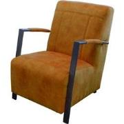 Fauteuil - Rosetta - velours Adore cognac 28