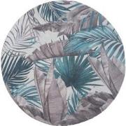 Vloerkleed Palm Green Rond ø120 cm