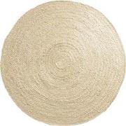 Vloerkleed Jute Rond Bleached ø200 cm