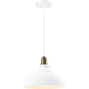 QUVIO Hanglamp rond wit - QUV5126L-WHITE