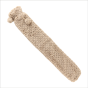 MARBEAUX Lange Kruik - Warmwaterkruik Lang - met Zachte Hoes - Beige -...