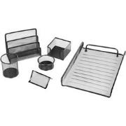 Decopatent® 6 Delige Bureau Organizer SET - Pennenbakje - Brievenbak -...