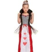 Alice in Wonderland - Queen of Hearts Kostuum - Meisjes - Koningin Har...