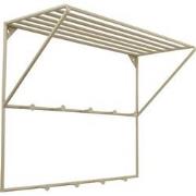 LOFT42 Jasmin Kapstok – Beige – Metaal – 9 haken - 60x80x32