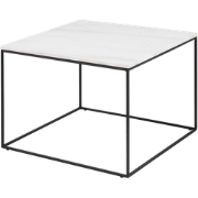 Nina marmeren salontafel wit - 60 x 60 cm