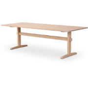 Westville houten verlengbare eettafel whitewash - 240 x 95 cm