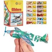 Decopatent® 48 Stuks Foam Vliegtuigen - Uitdeelcadeautjes - Fighter Gl...