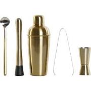 Cadeauverpakking Cocktailset - Goud - Shaker 500ml - Barmaatje 15-30 M...