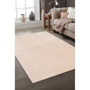 Tapijtenloods Samba Soft Fluffy Vloerkleed Laagpolig Beige- 80x200 CM