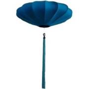 Fine Asianliving Chinese Lampion Oceaan Blauw Zijde D50xH25cm