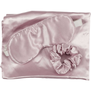 Marbeaux Satijnen Kussensloop - 60x60cm - Roze - Oogmasker - Vrouwen -...