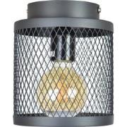 Plafondlamp Fence Ø18cm. vintage black