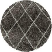 Tapijtenloods Harmony Soft Shaggy Rond Hoogpolig Vloerkleed Taupe- 200...